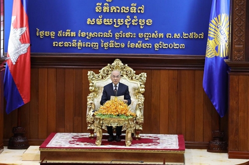 Khai mạc trọng thể Kỳ họp thứ nhất, Quốc hội Campuchia khóa mới